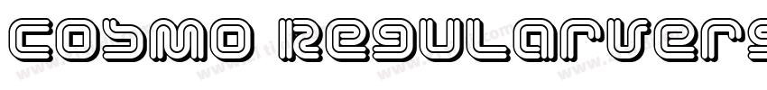 COSMO RegularVersio字体转换